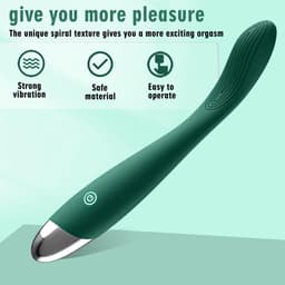 DOWO® - Vibrator - G spot - Vibrators voor Vrouwen - Clitoris Vibrator - Sex Toys voor Koppels - Seksspeeltjes - Cadeau voor Vrouw - 9 Standen - Groen — thumbnail 7