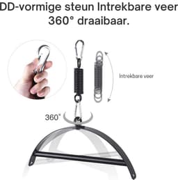 VIN® Sex Schommel - Sex Swing Extra Stevig – Seksschommel – Seksspeeltjes voor Koppel – Seks Schommel BDSM – Erotiek Toys - Sex Sling – Love Swing – Discreet Verpakt – Zwart — thumbnail 4