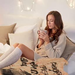 Romantische Jubileumdeken en Cadeaus voor Vrouwen - Perfecte Geschenken voor Haar Verjaardag en Valentijnsdag — thumbnail 4
