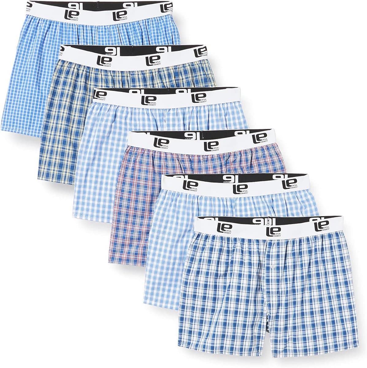 Comfortabele Amerikaanse boxershorts voor heren, set van 6, maat 3XL, perfecte pasvorm en ventilatie — afbeelding 1