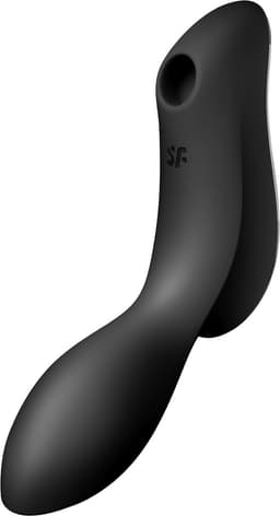 Satisfyer, drukgolfvibrator, Curvy Trinity 2, 17 cm, 3 motoren, veelzijdig, drukgolven en trillingen — thumbnail 1