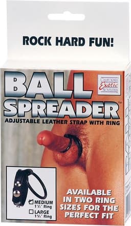 California Exotic Novelties - Ballenspreider - Zwart - Medium - Ø 50 mm — thumbnail 3