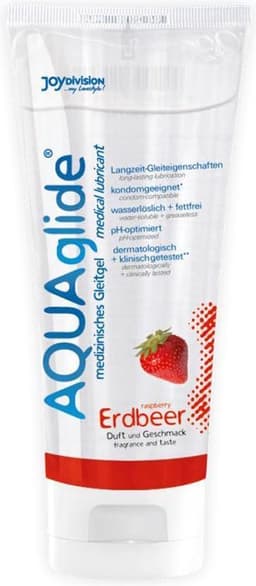Aquaglide Strawberry - 100 ml - Glijmiddel — thumbnail 4