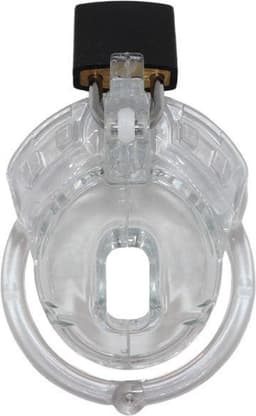 The Vice - Clitty - Kuisheidskooi - Peniskooi - Chastity Cage Voor Kleine Penis - Transparant — thumbnail 2