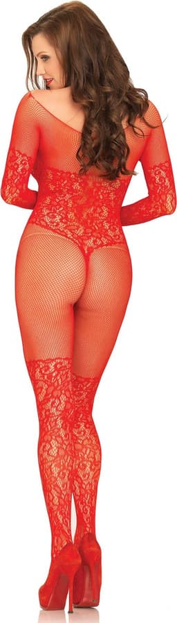 Vine lace and net bodystocking — thumbnail 5