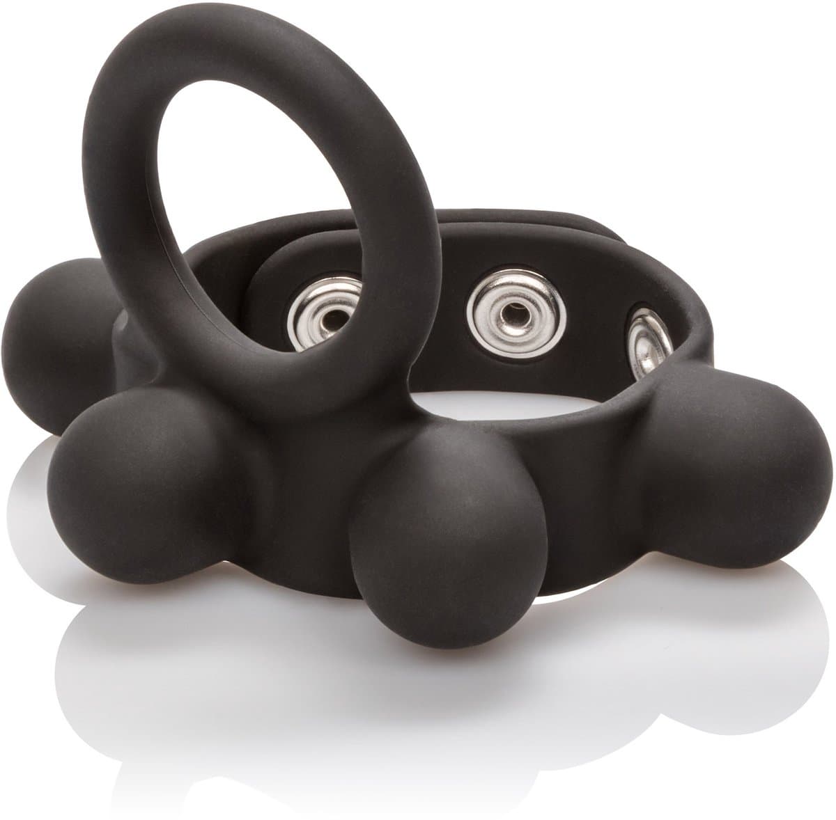CalExotics - C-Ring Ball Stretcher Medium - Rings Zwart — afbeelding 1