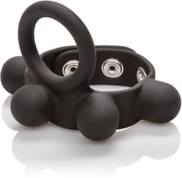 CalExotics - C-Ring Ball Stretcher Medium - Rings Zwart — thumbnail 1