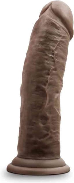 Blush Dr. siliconen Dr. Shepherd 8 inch dildo met zuignap Chocolate - Bruin - 20.3 cm — thumbnail 1