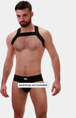 Barcode Berlin Harness Matt Black - MAAT XL — thumbnail 4
