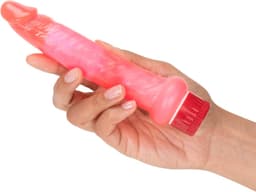 Seven Creations Jelly Anal Slim Jim - Anale Vibrator - Roze - Ø 4 cm — thumbnail 4