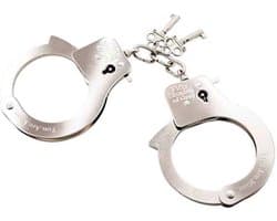 Fifty Shades of Grey You are mine - Metalen Handboeien - Zilver