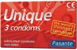 Pasante Unique Latex Vrij - 3 stuks - Condooms — thumbnail 6