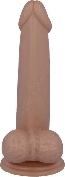 Mr. Intense - dildo - dildo vibrator - dildo vrouwen - dildo mannen - dildo anaal - dildo xxl  - beige - flexibel - 18cm Ø 3,4cm / sex / erotiek toys — thumbnail 7
