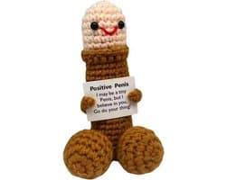 Oppepper Penis - Kado - Motivatie - Grappige Knuffel