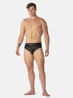 WOH microfiber herenslip night universe zwart II — thumbnail 4
