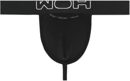 WOH heren g-string sexy fun zwart — thumbnail 1