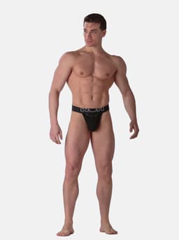 WOH heren g-string sexy fun zwart — thumbnail 4