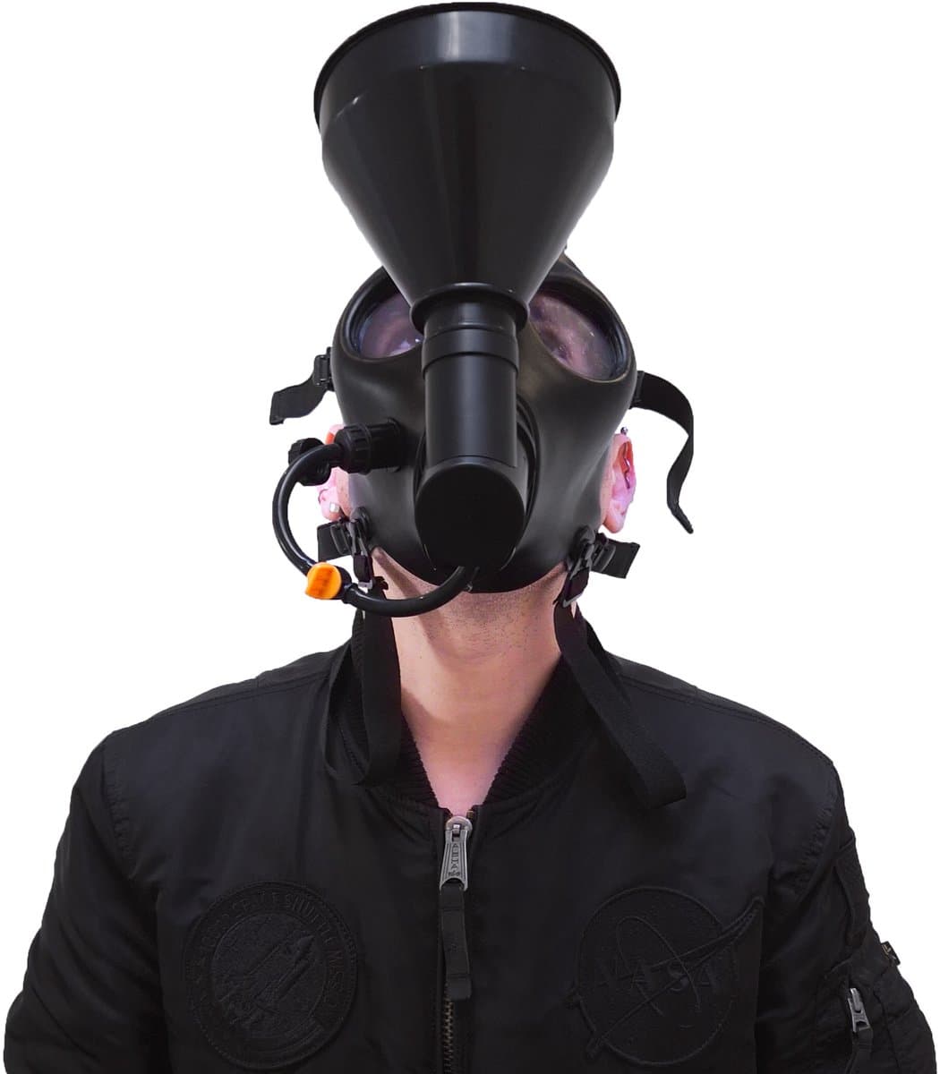 GASMASTER Alien Gas Mask Human Urinaal Dosering Systeem — afbeelding 1