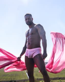 SUKREW Net Shorts Summer Pink - MAAT XS — thumbnail 3