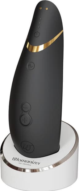 Womanizer - Premium 2 Luchtdruk vibrator - Zwart - 9 standen - Waterproof - Oplaadbaar — thumbnail 7