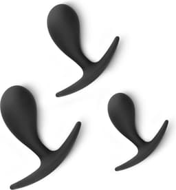 Anaal Plug Set - Zwart — thumbnail 3