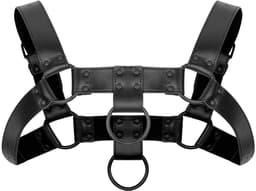 Bruno Bondage Harnas - Zwart — thumbnail 4