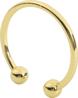 Banoch | Glansring Betty Ø 25 mm | goudkleurige metalen eikelring | cockring | penisring — thumbnail 2