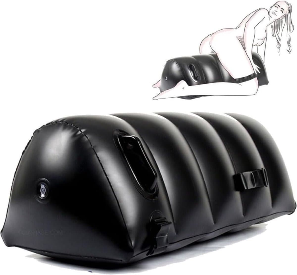 Sex Kussen - Sex Stoel - Seks Kussen - bdsm Meubels - Sex Sofa – Sexmeubel – Seks Stoel - Sex Chair – Seksstoel met Handboeien – Voor Mannen & Vrouwen – Seksspeeltjes Inclusief Enkelboeien - Discreet Verzonden — afbeelding 1