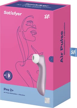 Satisfyer Pro 2 Plus trillingen, drukgolven en trillingen, 2 afzonderlijke motoren, batterijtechnologie, waterdicht — thumbnail 4