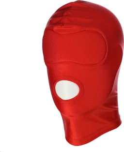 Kiotos - BDSM Hood Classic Met 1 Gat - Rood — thumbnail 1