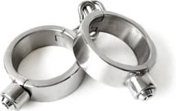 Prolink Novelties® - Press lock handboeien - handcuffs - stainless steel - luxe uitvoering — thumbnail 5