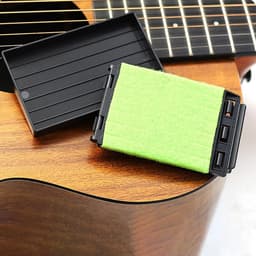 Gitaarsnarenreiniger - Onderhoudstool - Instrument Verzorging - 360 Graden Reiniging - 10 x 6.5 x 2.1 cm - Zwart — thumbnail 5
