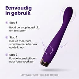 Vibrators voor Vrouwen – Magic Wand Vibrator met Clitoris Stimulator & G Spot – Wand Vibrator – Sex Toys voor Koppels – 10 Standen – Waterdicht — thumbnail 4