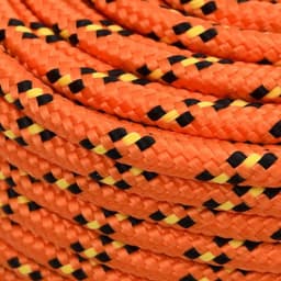 vidaXL Boat rope 10 mm 100 m polypropylene orange — thumbnail 2