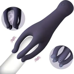 Eikel Vibrator - Masturbator - 10 vibratiestanden - USB oplaadbaar - Penis — thumbnail 7