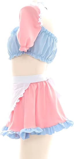 Sexy Schoonmaakster Outfit - Anime - Cosplay - Lingerie - Korte Rok — thumbnail 4