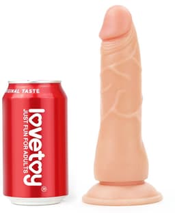 Lovetoy Easy Strap-on Set met dildo van 19 cm - lichte beige — thumbnail 7