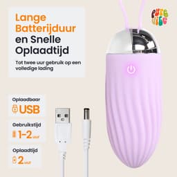 PureVibe® JoyBullet - Vibrerende eieren - Draagbare vibrerend ei met afstandsbediening - 10 vibratiestandjes - sex toys voor vrouwen en koppels - vibrators - vibrator - Erotiek - Seksspeeltjes — thumbnail 8