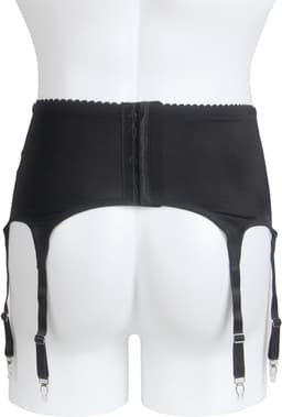 Zeloria Heren Jarretel Boxer Kant – Erotische Lingerie met Bandjes – Zwart – S – Exclusief Kousen — thumbnail 13