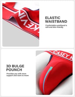Heren Jockstrap Ondergoed Katoen Ademend Sexy Sport String — thumbnail 4