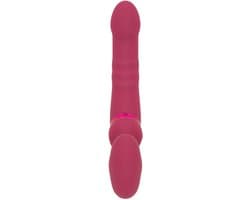 Lovense - Lapis Strapless Strap-on Vibrator - Roze — thumbnail 12