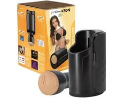 Kiiroo Keon & Victoria June FeelStar Combo - Automatische Masturbator - Interactief & Handsfree - Incl. Sleeve
