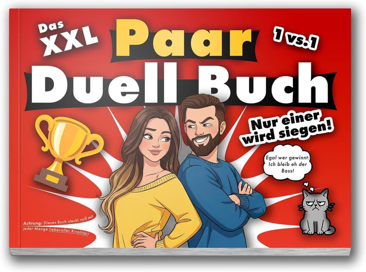XXL Duelboek voor Partners: Grappige Uitdagingen en Spelletjes voor Twee — afbeelding 1