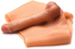 XR Brands Boner Briefs - Penis Panties - Small erotisch kostuum - beige — thumbnail 3