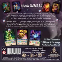 Mystic ScROLLS spel - Dobbelspel Race - Snelle Partijen - Real-time Actie - 20x20x4 cm - Meerkleurig — thumbnail 2