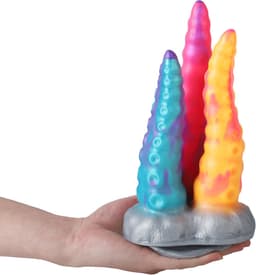 Banoch | Dildo "Mountain of Dildo's"| siliconen met zuignap | fantasy tentacle monster — thumbnail 1