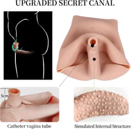 Realistische Siliconen Ondergoed voor Vrouwelijke Contouren - Boxer Shorts voor Transgender, Crossdressers en Cosplay — thumbnail 2