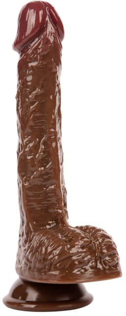 IntiMate® Alexander - Stotende en Roterende Dildo - Sexmachine met Afstandsbediening - XXL Vibrerende Monsterdildo - Handsfree Neukmachine Dildo met Zuignap - Levensecht Materiaal - 23cm Lange Realistische Structuur - Voor Anaal En Vaginaal Gebruik — thumbnail 12