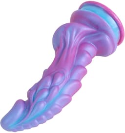 Banoch | Dildo fantasy Dragon | blauw / paars | siliconen met zuignap | Monster creature — thumbnail 9