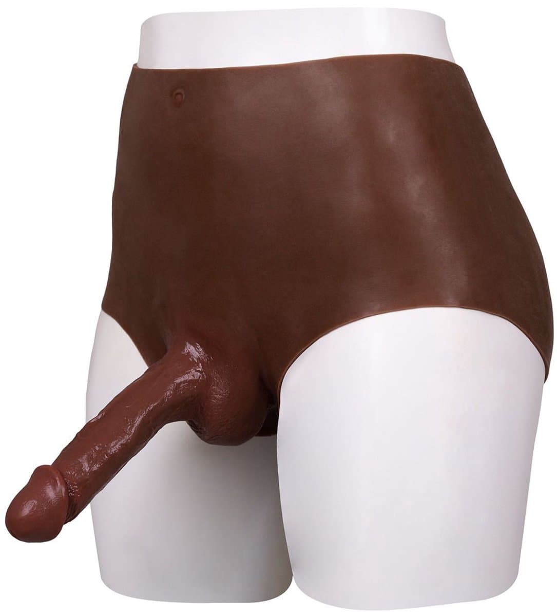 XX-DreamToys - Bodysuit - Female to Male - Drag - Ultra Realistisch Onderlichaam met Penis - Bruin S — afbeelding 1